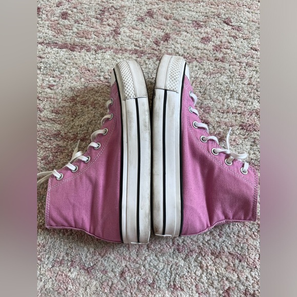 Pink platform Converse - Picture 5 of 9